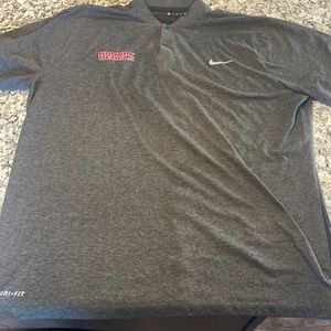 NIKE UNLV Runnin’ Rebels Tiger Woods Collection extra large gray polo